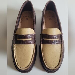 Sperry Men's AO Double Sole Exotic Loafer STS25454 Size 9/ Women's 10.5 NWOB